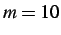 $ {\it m}=10$