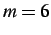 $ {\it m}=6$