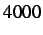 $ 4000$