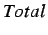 $ Total$