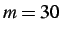 $ {\it m}=30$