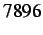 $ 7896$