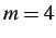 $ {\it m} = 4$