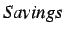 $ Savings$