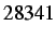 $ 28341$