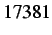 $ 17381$