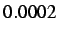 $ 0.0002$