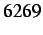 $ 6269$