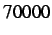 $ 70000$
