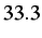 $ 33.3$